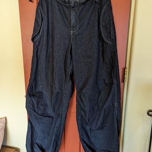 Urban Outfitters BDG Baggy Cargo Denim Pants - size small